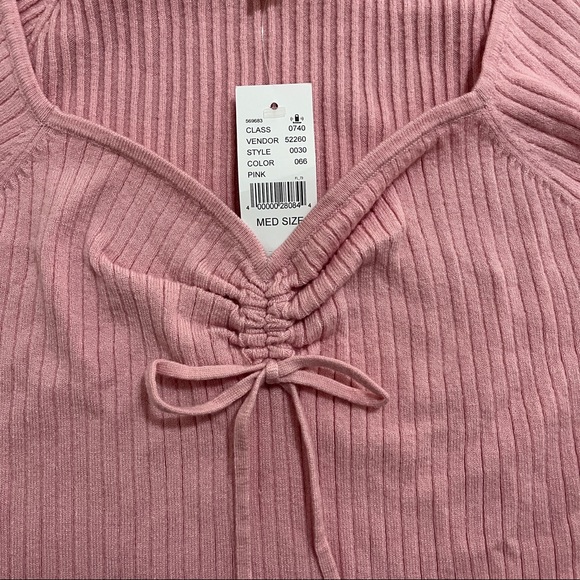 Pacsun Ribbed Ribbon Top - Picture 3 of 3